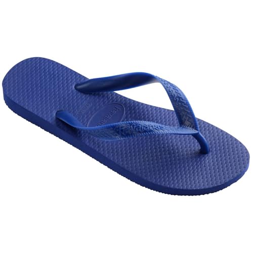 Havaianas Women's Color Flip Flops - Spring & Summer Style Sandals, Marine Blue, 9/10