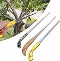 9-Inch Outdoor Portable Hand Saw, Flexaza Outdoor Portable Hand Saw, Household Garden Small Hand Saw, Durable Three Blade Toothed Steel Mini Hand Saw For Trimming, Survival, Outdoor, Gardening (3 Pcs)