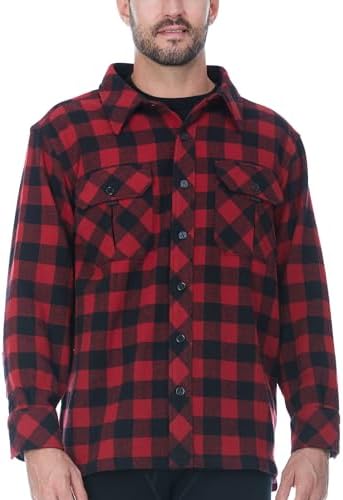 Sportsman Shirt - 80% Wool - Heavyweight Guide Shirt - Hunting Layers - Men