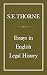 Essays in English Legal History