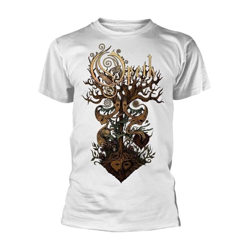 ddttrrRREERWK Opeth 'Tree' T Shirt White XL