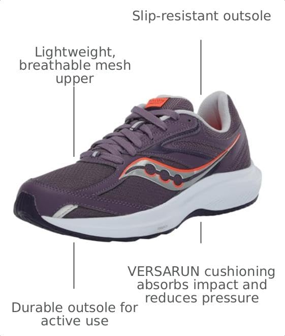 Image of Saucony Women's Cohesion 17 Sneaker | Road Running Shoes