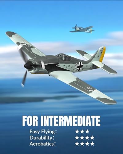 Image of VOLANTEXRC RC Planefor Beginners, WWII A6M Zero Fighter 2.4GHz, 4CH Remote Control Airplane with Xpilot Stability & One Key Aerobatics, RC Plane for Adults (761-17)