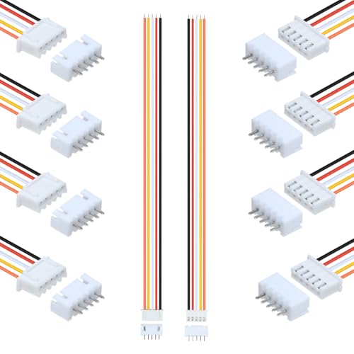 Kit conector JST-XH 2.54mm 5 pines, 10 pares miniatura 2