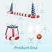 Inflatable Pool Floats Set American Flag Volleyball Net & Basketball Hoops, Swimming Pool Game Toy for Kids and Adults, Floating, Volleyball Court (105”x28”x38”)|Basketball (27.6”x23”), Red White