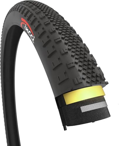 Fincci Fahrradreifen 700с x 38c – Gravel Faltreifen 28 Zoll - Rennradmantel 40-622 mit 1 mm Pannenschutz 60 TPI für Gravel Bike, Straße, Mountainbike MTB, E-Bike, Tourenrad, Rennrad Fahrrad