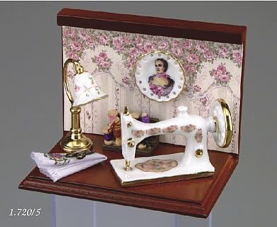 Reutter Mini Display Sewing Room