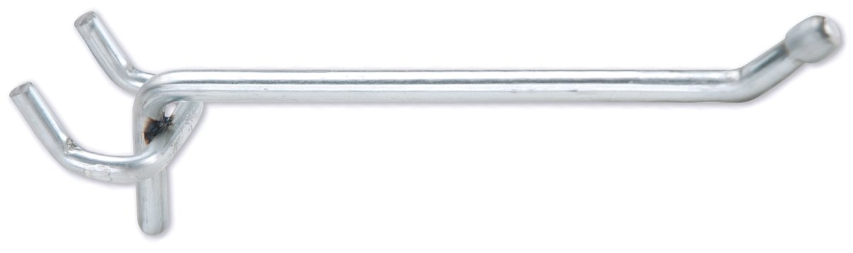 Bulk Buy: Southern Imperial Standard-Duty Peg Hook 4"-Silver R214S (100-Pack)