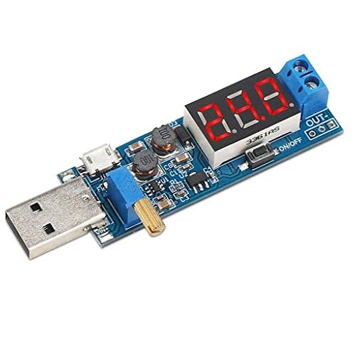 DollaTek Regulador de Entrada USB DC 3.5V-12V a 1.2V-24V Tarjeta convertidor Buck Boost | Ya disponible en tu tienda friki favorita! En mundofriki.es!