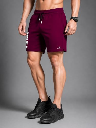 Image of Dpassion Quick Dry Polyester Sport Shorts for Men | Gym, Running and Training Shorts