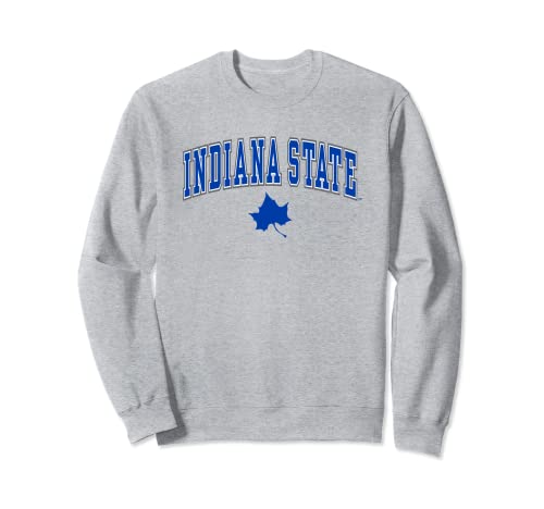 Indiana State Sycamores Arch Over Logo Offically Licensed Sweatshirt