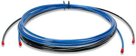 Original Power Pole brand hydraulic hose tubing. 15ft each of 1/4" (Blue & Black)
