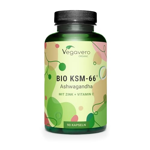 Ashwagandha KSM-66® BIO | Dosage Elevé : 600 mg | 3 MOIS | Anti S...