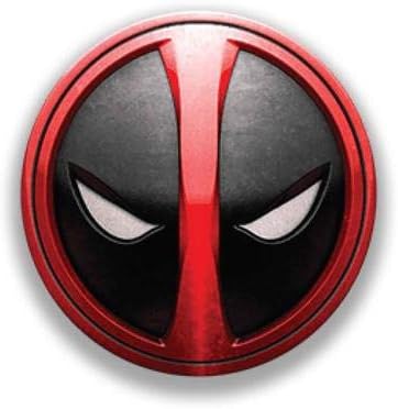 CelfiDesign Minimalistic Deadpool Official Merchandise of Marvel Decals Multipurpose Stickers PVC Vinyls (Multicolored)