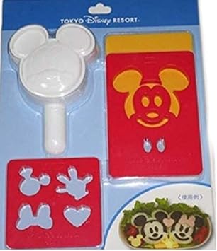 Amazon ディズニー ミッキー ミニー おにぎりキット おにぎり型 キャラ弁 お弁当 のり ハム チーズカッター 東京ディズニーリゾート Tdr キッチンツール クッキングトイ おもちゃ