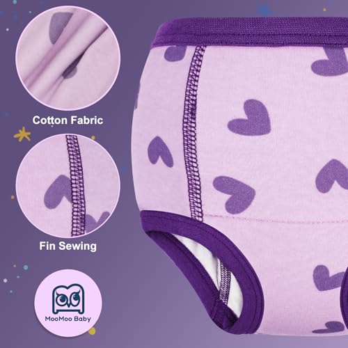 Image of MooMoo Baby Cotton Training Underwear for Boys and Girs 2T-6T,4pk