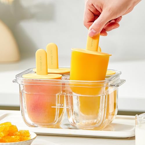 Moule à 4 compartiments réutilisable pour desserts maison et cuisine