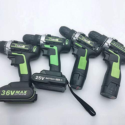 QHYXT Tragbare elektrische Bohrmaschine für zu Hause, Bohrmaschine, Akku-Bohrmaschine, Schlagbohrmaschine… – Bild 4