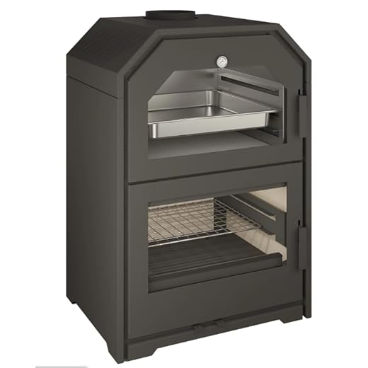 BRICOSOL CHIMENEAS METÁLICAS con Horno FERLUX Modelo Forno 60 Visto