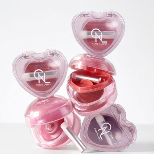 Image of Cuffs N Lashes Sweet Heart Blurry Pudding Blush 5g Lip & Cheek Mud - 02| Cocoa Mousse | Hydrating Tint with Hyaluronic Acid & Vitamin E | Soft Blur Cream Blush & Lip Tint