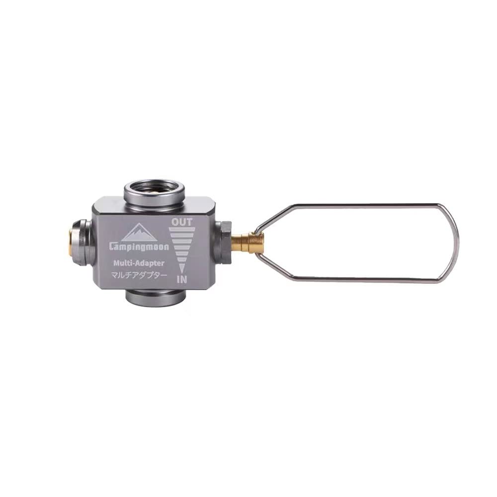 Campingmoon Z15 Propane To Butane Adapter, Portable Outdoor Gas Tank Adapter
