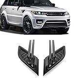 MOFANS Fender Air Side Vents Molding Grill Fit for Range Rover Sport 2013 2014 2015 2016 2017 2018 2