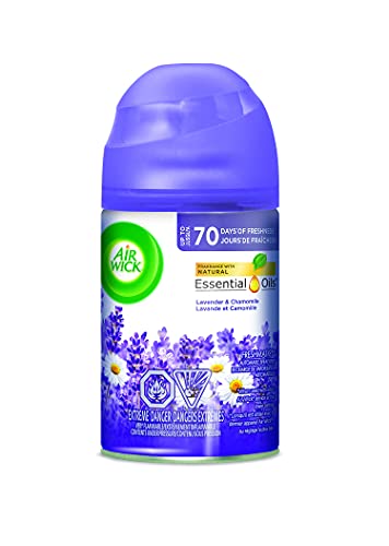 Air Wick Pure Freshmatic Refill Automatic Spray, Lavender & Chamomile, 1ct, Air Freshener, Essential Oil, Odor Neutralization, Packaging May Vary, Clear, 5.89 Ounce (6233877961) - image 1