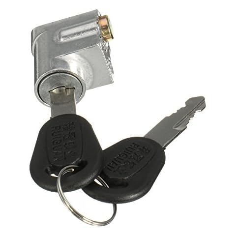 YONGYAO Ignition Switch Battery Safety Lock For Motorcycle Electric Bike Scooter +2 Keys Cover