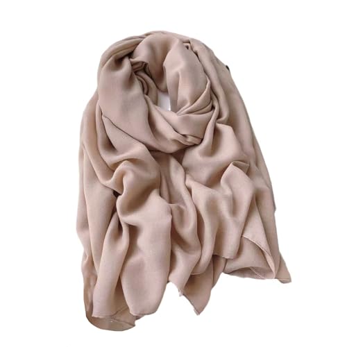 Image of Viscose Scarf for Women | Lightweight & Long | Stole for Women - Stylish Design | Neck Scarf, Hair Scarf, & Head Scarf for Women & Girls | All Season Accessory