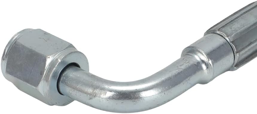 AUTOVIC Heavy Duty Braided Vacuum Pump Oil Supply Hose for Ram 2500 3500 1998.5-2002 5.9 Cummins Diesel 24V Replace DD-59L-VPOL