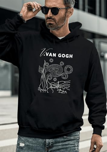 Sweat à capuche style Van Gogh pour vos sorties urbaines