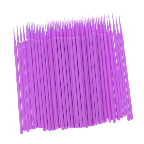 FOMIYES Practical Beauty Tools 2 Packs of Eyebrows Swabs Disposable Cotton Brush Sticks Compact Lightweight Non-linting for Household Beauty