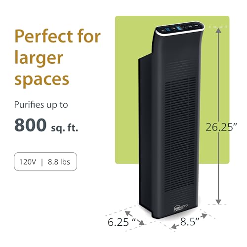 Ionic Pro Platinum Air Purifier Tower