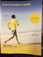 Core Concepts in Health 14th Edition with Connect Access Code Special Edition for Moreno Valley College 1308542380 Book Cover