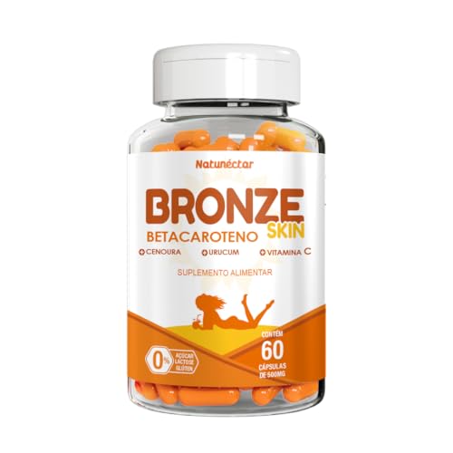 Bronze Skin - Betacaroteno 500mg 60 Cápsulas - Natunéctar
