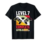 Level 7 Complete Level 8 Loading 7 Year Wedding Anniversary T-Shirt