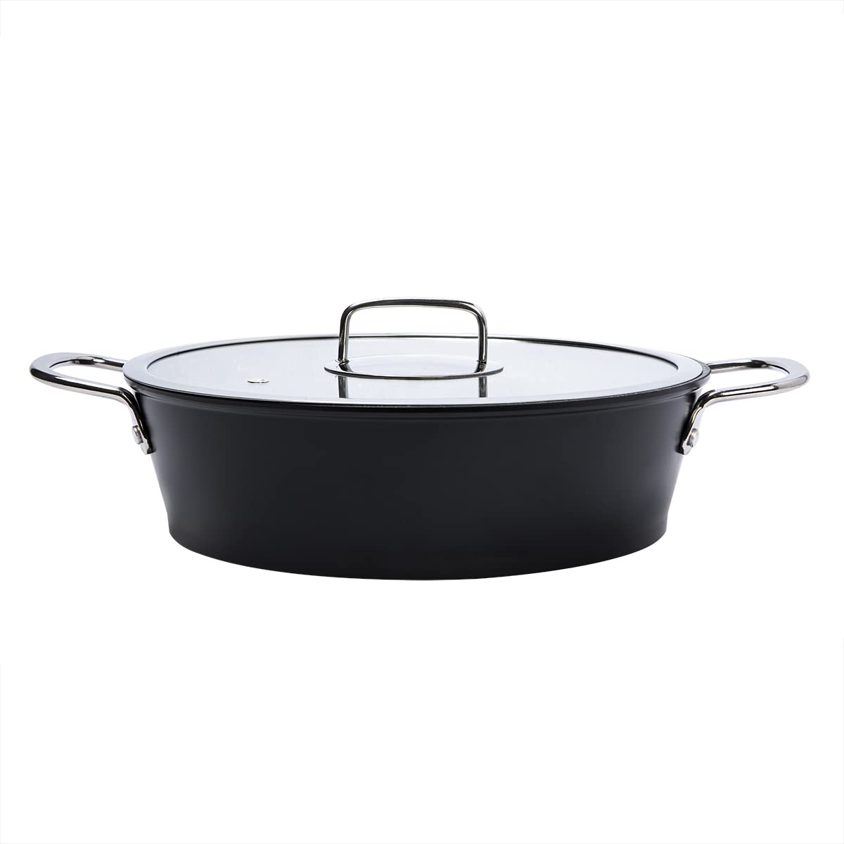 serenkExcellence Saute Pan, Casserole Stock Pot With Lid, PFOA Free Granite, Capsulated Bottom Cooking Pan, Oven and Dishwasher Safe, Made in Turkey (26 cm / 2.5 Lt)