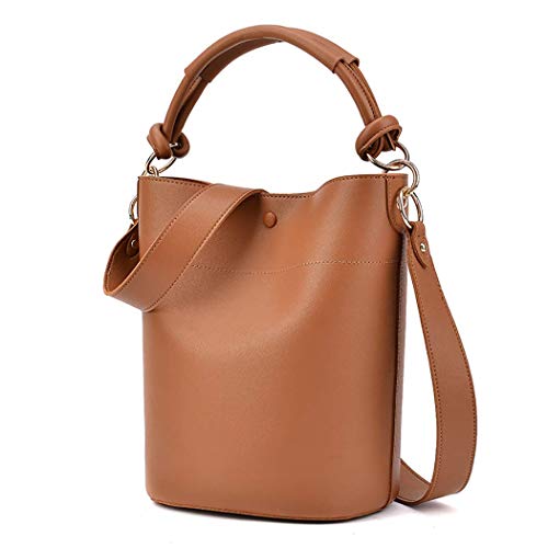 Sac crossbody chic en cuir souple, le bucket bag intemporel pour femme élégante