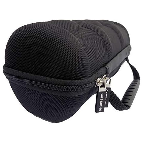 CASEBUDi Triple Watch Travel Case | The Original Tough Wristwatch Protection Case | Black Ballistic Nylon | (Large) Cover