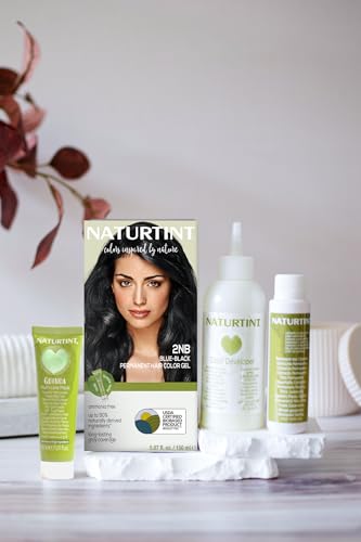 Image of Naturtint 2NB Blue Black Permanent Hair Color (Pack of 1), Ammonia Free, Vegan, Cruelty Free, up to 100% Gray Coverage, Long Lasting Results (Packaging may vary)
