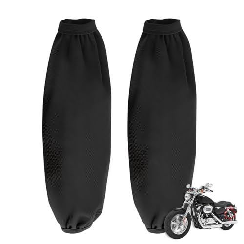 2PCS 10.6 Inch Motorcycle Rear Shock Covers,600D Oxford Fabric Waterproof