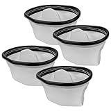 ANTOBLE 2KE2105000 Cloth Bag Liner for Hoover Royal Shoulder Vac Pro Commercial Parts, Filter Cloth Backpack Cleaner Vacuum Bags Compatible with Hoover Commercial C2401 C2401010, 4 Pack