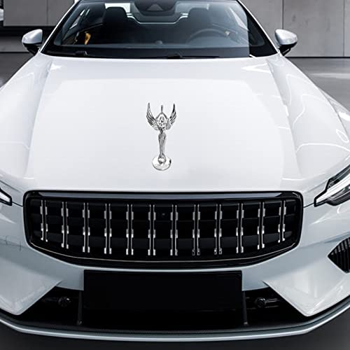 Image of Goddess Hood Ornaments for Cars Angel Logo Car Front Bonnet Stand Cars Metal Stickers Universal 3D Emblem Badge Auto Sticker Symbol Ornament for Trucks Vehicle (Goddess Chrome)