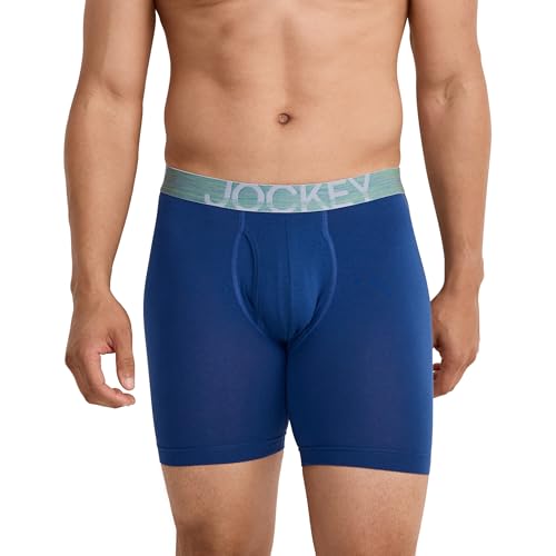 Caleçons boxeurs longs Jockey ActiveStretch en coton de qualité - 2