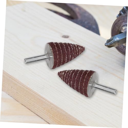 Roues abrasives coniques pour lisser les angles d'accès difficile et éliminer la rouille - 6