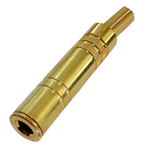 Aerzetix - 2 x spina connettore jack 6.35 mm