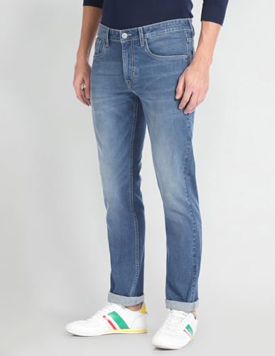 Image of U.S. Polo ASSN. Casual Mens Jeans - Comfort Fit Jeans for Men for Office & Regular Wear