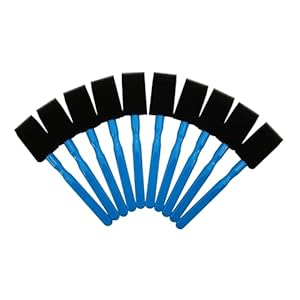 Fewanland 2,5 cm Schaumstoffpinsel, 96 Stück