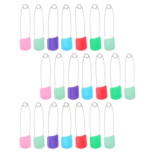 HAWILLOSCH Lightweight Baby Nappy Brooch 50pcs Safety Pins for Boys & Girls Diapers Infant Newborn Use
