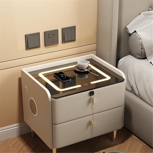 Commode table de chevet luxe moderne et meuble rangement salon chambre - 6